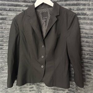 The Limited 3/4 Sleeve Black Blazer
